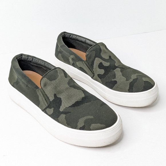 Steve Madden Shoes - Steve Madden Gills Slip-On Sneakers, Camouflage, Womens 7.5